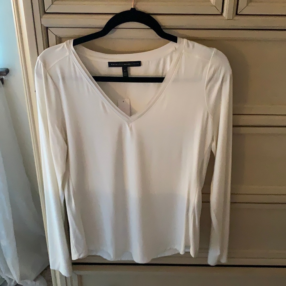White House Black Market Long-sleeve Top